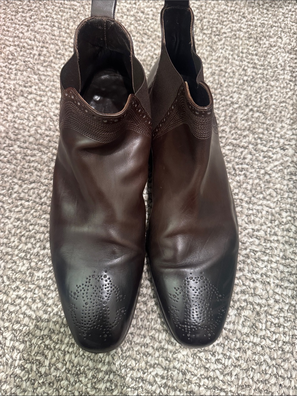 Roberto Cavalli Leather Boots